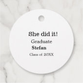 大学院で20XX文字のクラスを追加 フェイバータグ (裏面)