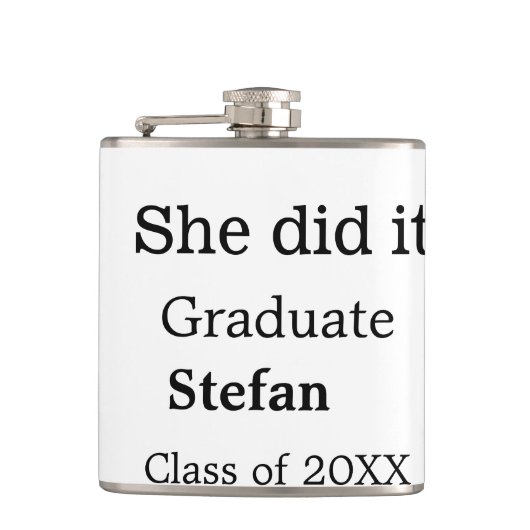 大学院で20XX文字のクラスを追加 フラスク (正面)