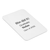 大学院で20XX文字のクラスを追加 マグネット (右側)