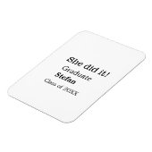 大学院で20XX文字のクラスを追加 マグネット (左側)