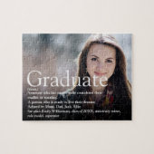 大学院の写真の定義モダン ジグソーパズル (横)