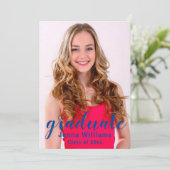 大学院の写真の発表パーティの招待状 招待状 (スタンド正面)