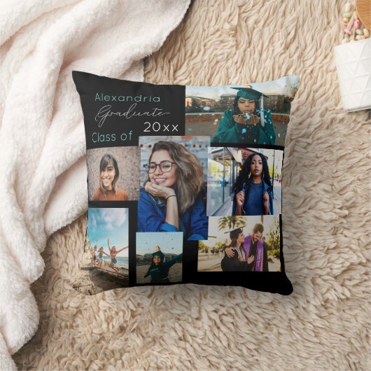 大学院の写真カスタムコラージュ クッション (ブランケット)