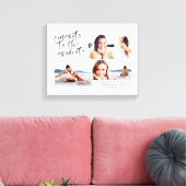 大学院の写真キャンバス数々のへのおめでとう キャンバスプリント (インサイチュ (リビング))