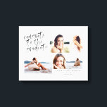 大学院の写真キャンバス数々のへのおめでとう キャンバスプリント<br><div class="desc">水彩おめでとうを卒業写真の数々のキャンバスに印刷。完璧な卒業祝い。コレクションの一部。</div>