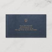 大学院の卒業写真 名刺 (裏面)