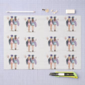 大学院の友人 薄葉紙 (クラフト)