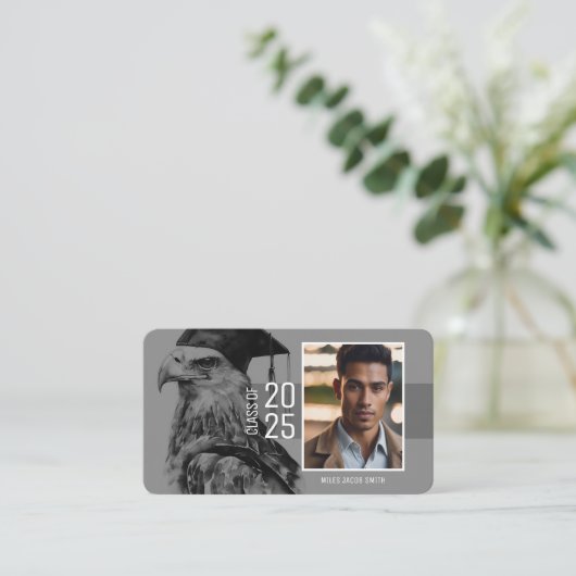 大学院の名刺 | イーグル 名刺 (スタンド正面)