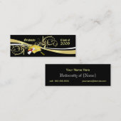 大学院の名刺 コーリングカード (正面/裏面)