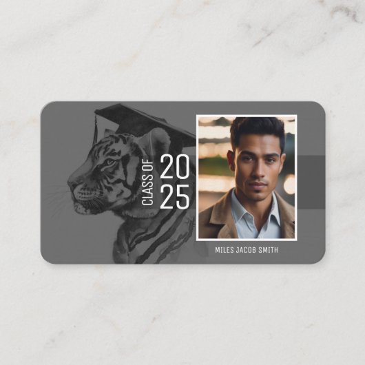 大学院の名刺 名刺 (正面)