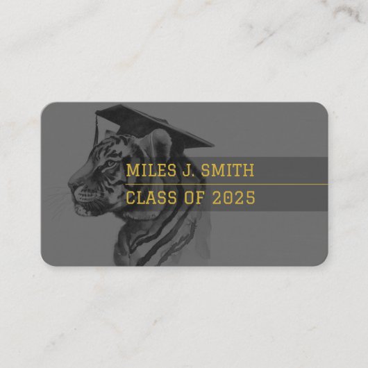 大学院の名刺 名刺 (正面)