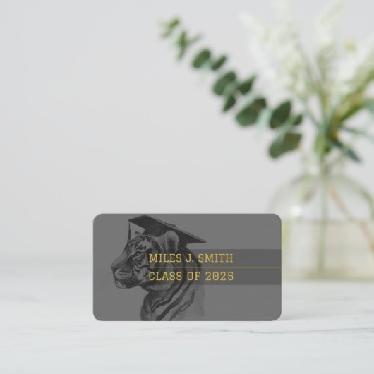 大学院の名刺 名刺 (スタンド正面)