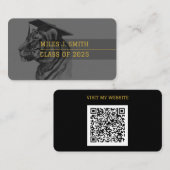 大学院の名刺 名刺 (正面/裏面)