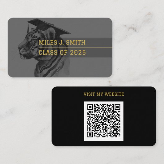 大学院の名刺 名刺 (正面/裏面)