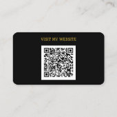 大学院の名刺 名刺 (裏面)