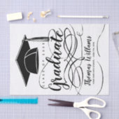 大学院の名前、年、学校を追加 薄葉紙 (クラフト)