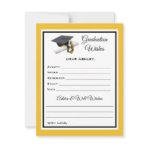 大学院の希望とアドバイス |黒と黄