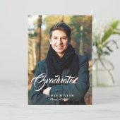 大学院の発表 招待状 (スタンド正面)