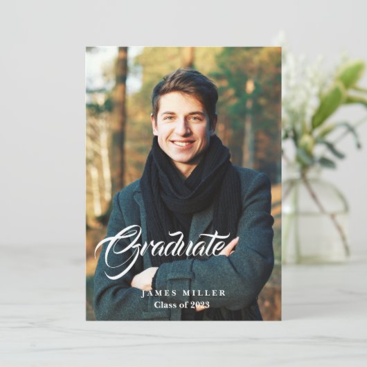 大学院の発表 招待状 (スタンド正面)