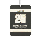 大学院の車フレッシュナー、グラード、スポーツ、ブラック、ボーイズ カーエアーフレッシュナー (裏面)