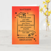 大学院をパーソナライズ感動的する カード (黄色い花)