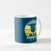 大学院を卒業 コーヒーマグカップ (正面右)