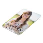 大学院エレガントの写真の卒業発表 マグネット (左側)