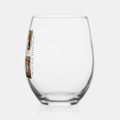 大学院エレガント写真集の思い出 ステムなしワイングラス (左)