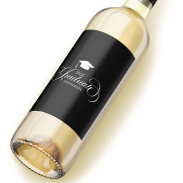 大学院エレガント白書タイポグラフィ ワインラベル