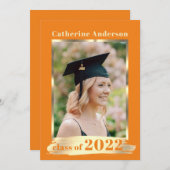 大学院オレンジ・クラス |写真 案内状 (正面/裏面)