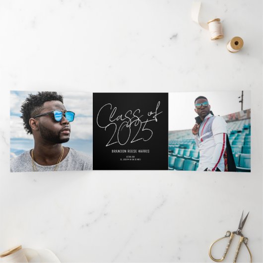 大学院カジュアル3回発表 三つ折り案内状 (内部)