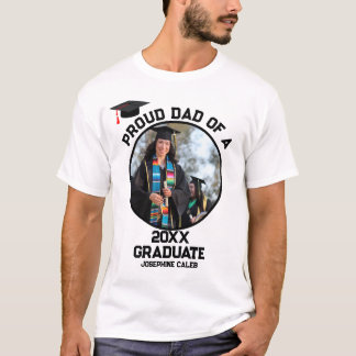 大学院カスタム写誇りを持った真パパ Tシャツ