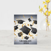 大学院カード カード (黄色い花)