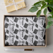 大学院キャップと卒業証書授与おめでとう 薄葉紙 (ギフト)