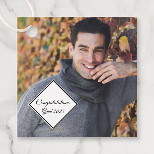 大学院ギフトラベル フェイバータグ (正面)