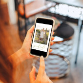 大学院シンプルエレガントタイポグラフィ写真金ゴールド 案内状