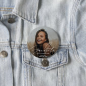 大学院シンプルエレガント脚本クラシック写真 缶バッジ (インサイチュ)