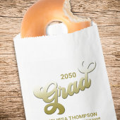 大学院シンプル金ゴールドタイポグラフィレトロスクリプト フェイバーバッグ