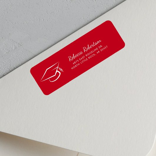 大学院スクリプトのミニマル差出人住所 ラベル