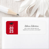 大学院スクリプトのミニマル差出人住所 ラベル (インサイチュ)