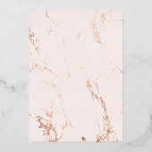 大学院スクリプト写真フォイル発表 箔招待状 (裏面)