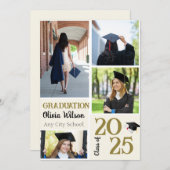 大学院スクリプト4写真卒業のお知らせ サンキューカード (正面/裏面)