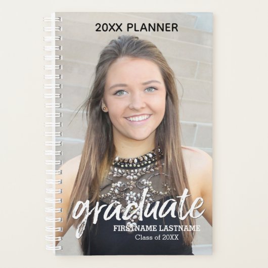 大学院スクリプト – 写真付き年名区分 プランナー手帳 (正面)