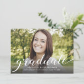 大学院スクリプト、卒業発表 招待状 (スタンド正面)