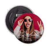 大学院タイポグラフィ写真シンプル 栓抜き (正面)