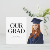 大学院タイポグラフィ2写真研究科 招待状 (スタンド正面)