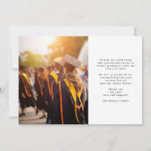 大学院タイポグラフィ2写真研究科 招待状 (裏面)