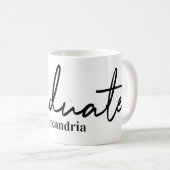 大学院タイポグラフィ&マグカップのクラス コーヒーマグカップ (正面右)