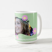 大学院デイジーフォトグリーン コーヒーマグカップ (正面右)