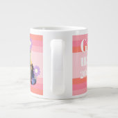 大学院デイジーフォトピーチ ジャンボコーヒーマグカップ (裏面)